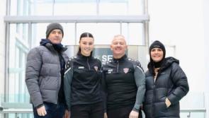 Up and coming Offaly soccer star signs for first senior team