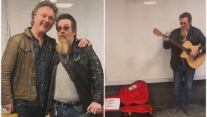 WATCH: Mundy shares 'magical' moment with homeless man performing in train station