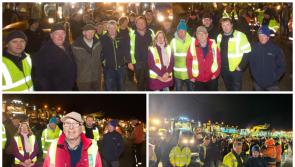 PICTURE SPECIAL: Offaly farmers come out in force for protest in Tullamore