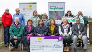 Dóchas Offaly cancer support group benefits from sale of Lough Boora Christmas cards