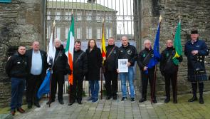Commemoration of Civil War executions at Roscrea Castle