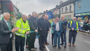 Offaly's biggest St Patrick's Day parade opened by retired Taoiseach Brian Cowen
