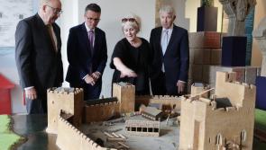 Roscrea Castle reopened after restoration works - Minister promises to pursue community hotel proposal