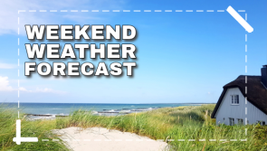 Sunshine and warmer temperatures in Met Eireann weather forecast for Ireland for the weekend