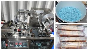 PICTURES: Gardaí release pictures of shocking drug factory shut down in the Midlands