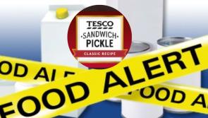 ALERT: Tesco recalls own-brand product due to possible presence of glass pieces 