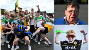 PICTURES: Offaly fans in high spirits as they pour into Nowlan Park for U20 All-Ireland