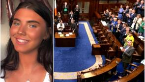 'We are on your side' - Assault victim Natasha O'Brien gets standing ovation in D&aacute;il