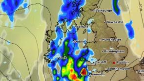 Heavy rain on the way in latest Met Eireann weather forecast for Ireland for the weekend 