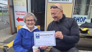 PICTURES: 92-year-old woman jumps from plane in Offaly all in aid of charity 