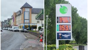 Huge queues of cars at Offay Applegreen stations as they slash fuel prices
