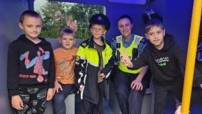 Pictures: Roscrea Gardaí visit the town's Ukrainian refugee community