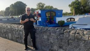 Dubliner treks across Offaly as he traverses entire length of Grand Canal