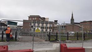 Footbridge in Tullamore to remain closed until late October