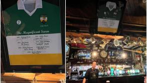 Most Offaly pub outside Offaly gets incredible GAA keepsake for above the bar