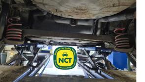 Can you spot the major reason this car failed the NCT?
