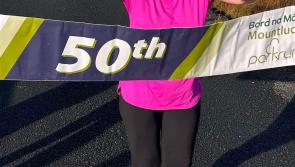 Offaly parkrun milestone fifty for Anne at sixty