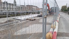 Work starts on paving of new Grand Canal footpath near Offaly town centre