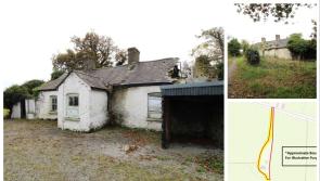 PICTURES: Offaly fixer-upper cottage in 'peaceful rural setting' beside school for €65k