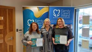 Offaly Family Carer recognised with county award