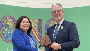 GAA President attends annual awards ceremony at Offaly school