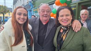 BREAKING: 'This election is a game changer" says Sinn Fein leader as she opens Offaly candidate's office