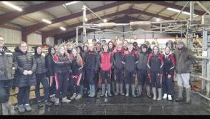 Roscrea students visit Gurteen College and local farms