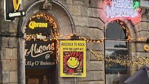 Rock around the Christmas Tree in Roscrea as local venue bring rock music back 