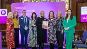Waterways Ireland win award for their project “A Boatman’s Journey – Grand Canal”.