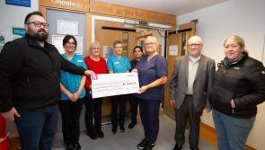 Eddie's darts fund-raiser raises over €3,400 for Tullamore Hospital's Oncology Unit
