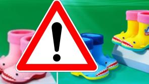MAJOR ALERT: Chemical found in Irish kids' shoes can cause serious health issues