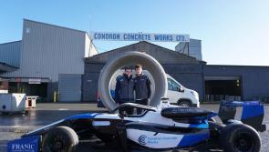 Offaly Formula 2 driver quickest in morning practice