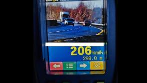 'Crazy speed!'- A motorist was caught travelling at speeds of 206km/h