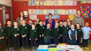 President of INTO pays visit to National School in Offaly