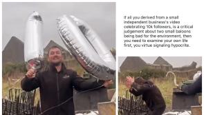Offaly pub has epic reply to 'Yank' talking 'sh*te' about pollution over celebration act