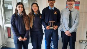 Maths whizz kids from  Offaly secondary school march on to national quiz final