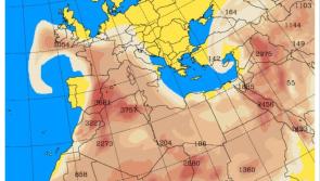 Winds from Africa to sweep Ireland with Saharan sand on Friday