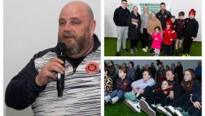 PICTURES: Big turnout as leading Offaly soccer club unveils major development plans