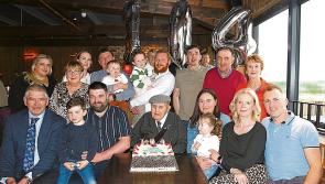 Incredible Offaly man celebrates 104th birthday at special party with family and friends