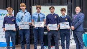 Outstanding Offaly students shine at 2025 Young Economist of the Year Awards