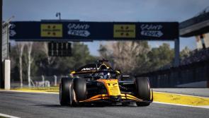 Alex Dunne continues to lead F2 World Championship after good finish in Barcelona Feature Race