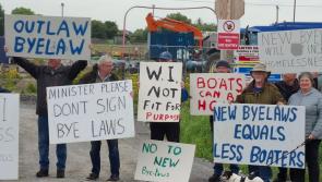 Angry boaters mount protest at Offaly Waterways site