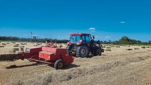 'Hip to be square' - Retro baler makes hay while sun shines in Offaly