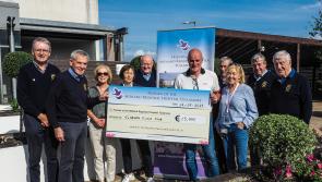 Tullamore Lions Club donate €15,000 to hospital healing garden