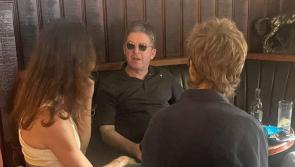 Noel Gallagher of Oasis spotted in Kildare pub