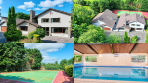 Mansion in the Midlands with swimming pool and tennis court for sale for €495,000