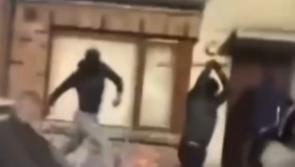 SHOCKING: Terrifying footage shows gang with axes and slash hooks storming Limerick home