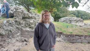 Months of archaeological work carried out on Offaly castle