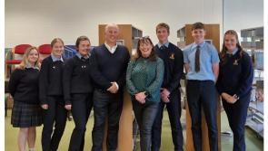 Offaly students record podcast for popular BBC show with Ian Paisley Jnr