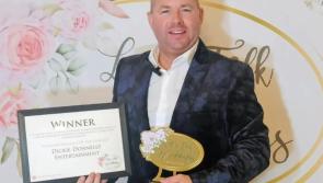 Offaly entertainer enjoys success at national "Let's Talk Weddings Awards 2025"